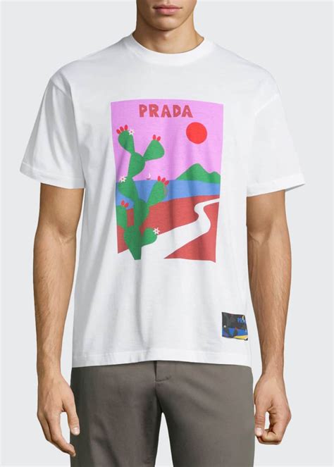 Prada Cactus Desert Logo T